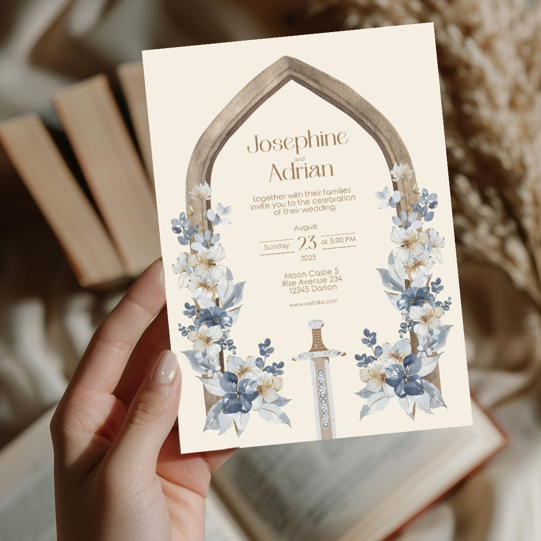 Column Arch Invitation Arch wedding invite 60 photos - Astyledwedding.com